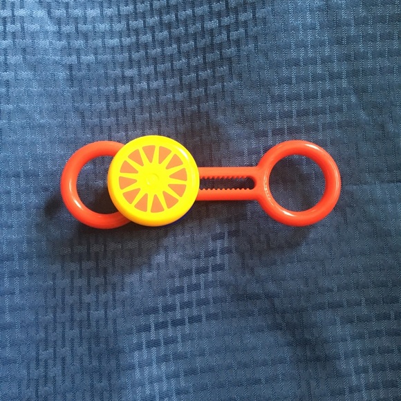 Vintage 1984 Johnson & Johnson Rolling, Spinning Baby Toy - Picture 2 of 4